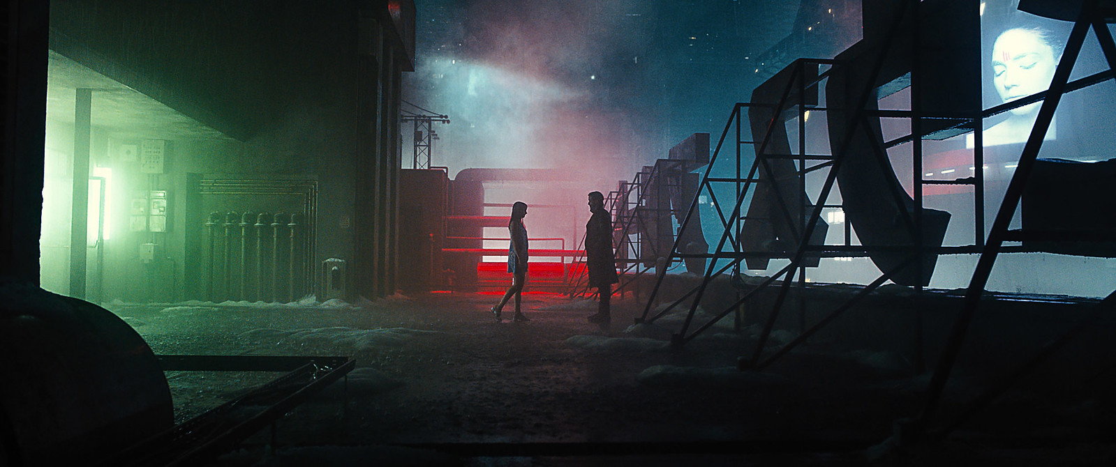 Visuel panoramique inspiré de Blade Runner 2049