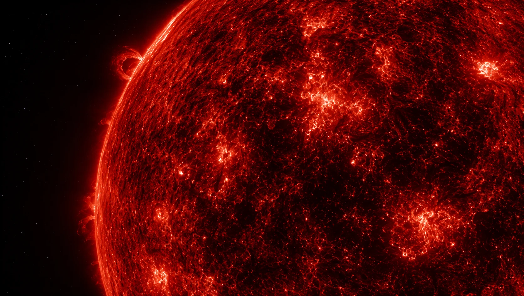 Teegarden's Star — détail de surface et protubérances